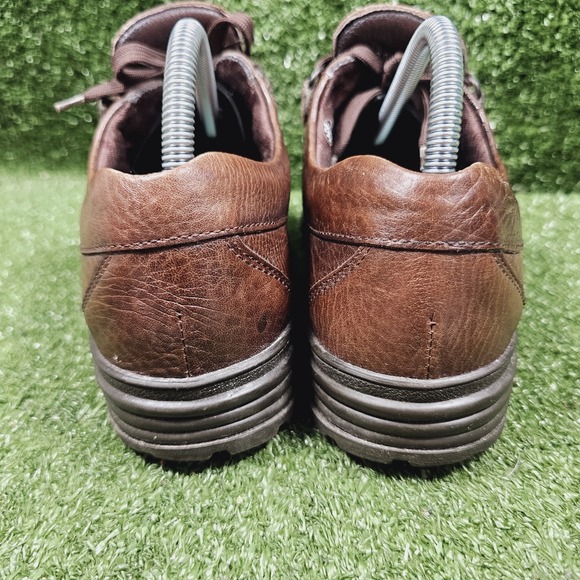Mephisto Brown Leather Gore Tex Lace Up Outdoor Walking Shoes Womens 9.5 - Picture 6 of 11